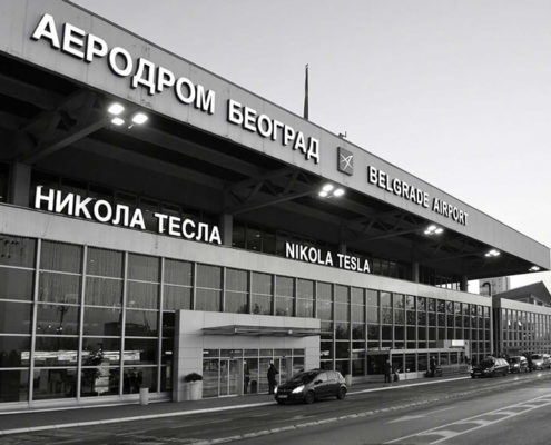 Antikorozivna ( protivpožarna ) zaštita aerodroma Nikola Tesla u Beogradu