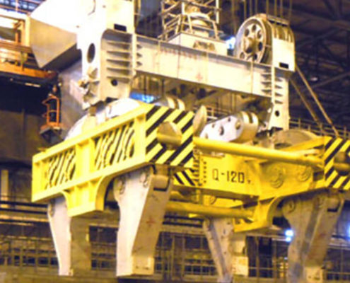 Kran sa klještima 120 t